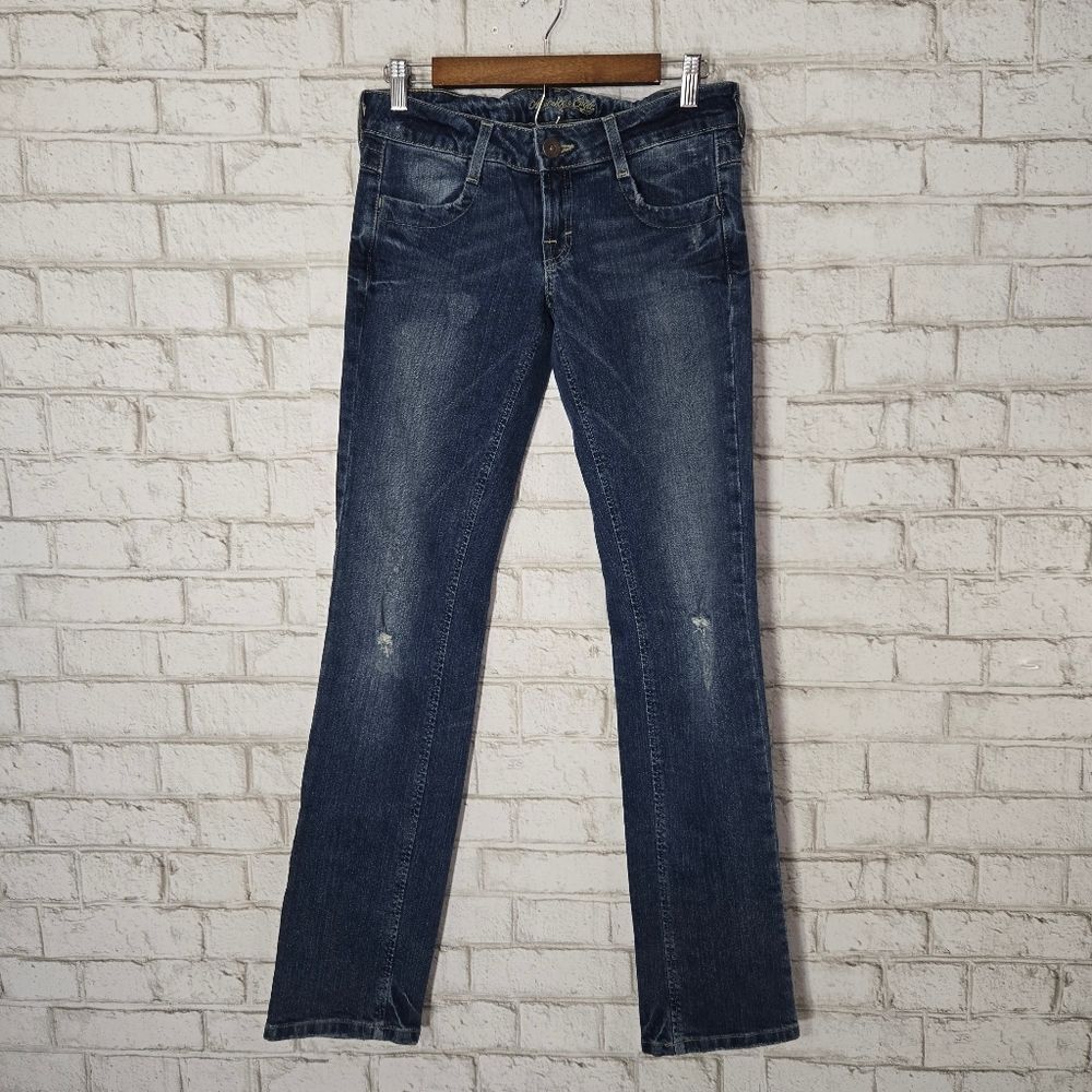 AEO stretch cuffed jeans